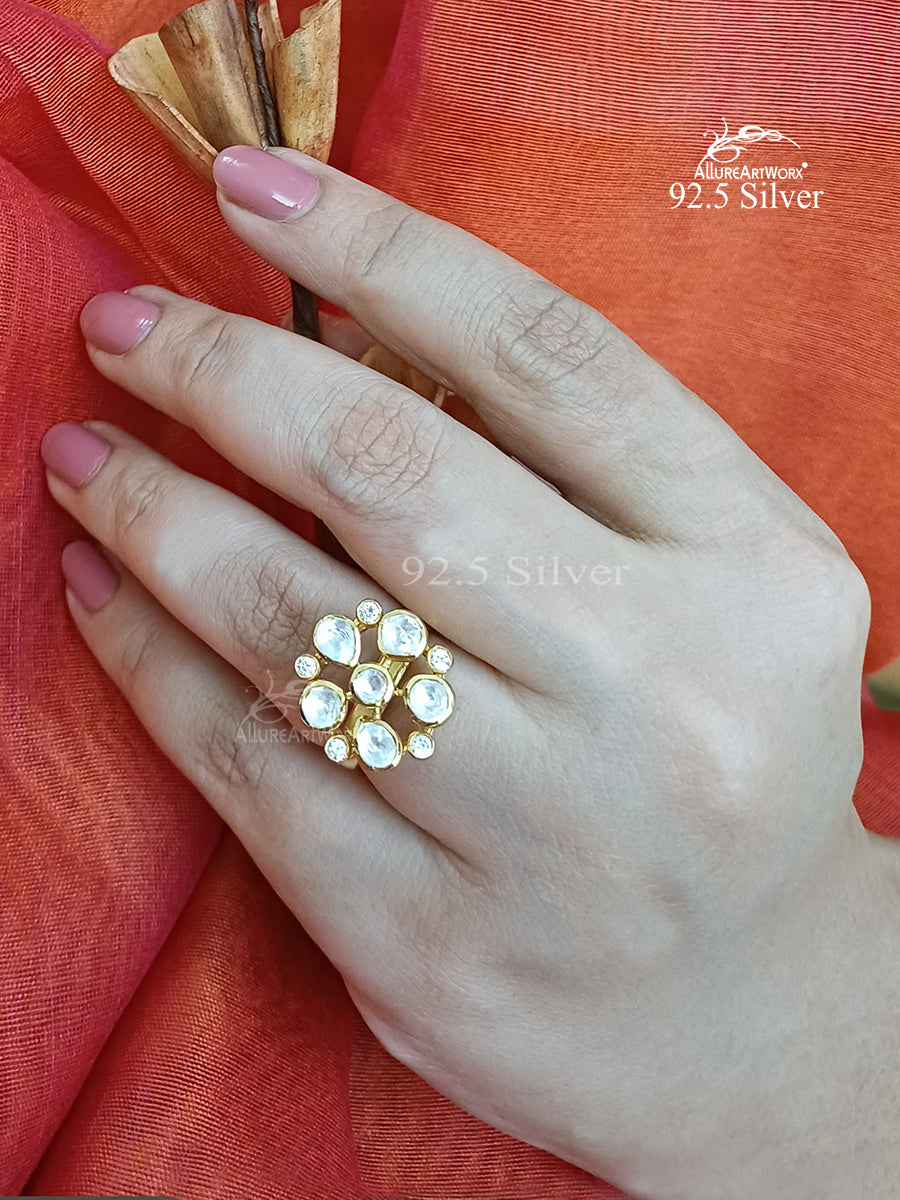 Flora Silver Ring